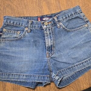 BONGO Classic Blue Denim Cutoff Shorts